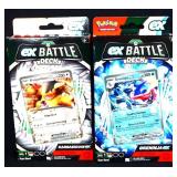 Lot of 2 sealed Pokemon Ex Battle Deck card sets