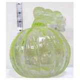 Vaseline pumpkin by James Whitehurst, glows