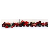 Lot of miniature tractors & farm implements