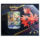 BNIB Pokemon Crown Zenith collection tin w/ Zapdos