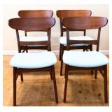 Set of 4 MCM dining chairs