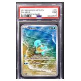 Graded mint 2023 Pokemon Mew En Squirtle card