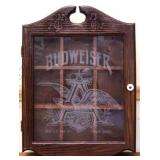 16.5x21.5 glass door Budweiser display cabinet