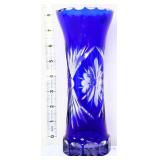 Badash blue bohemian vase