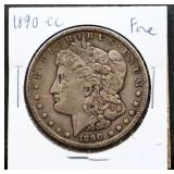 1890 Carson City Morgan silver dollar