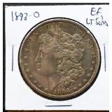 1893O Morgan silver dollar
