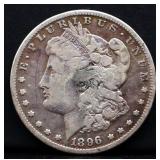 1896S Morgan silver dollar