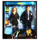 1998 X-Files Barbie & Ken in org box, see pics