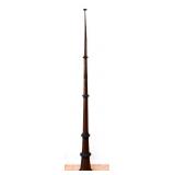 Vintage large retractable Tibetan ceremonial horn