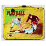 Vntg metal Play Ball lunchbox