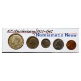 15th Anniversary Numismatic News coin set