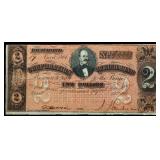 1861 Corporation Of Richmond VA $2 note