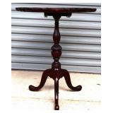 Vintage mahogany tilt top table