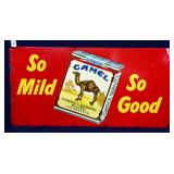 Vntg metal 20x10 So Mild So Good Camel sign