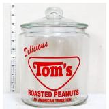 Clear round glass Tom