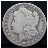 1889O Morgan silver dollar