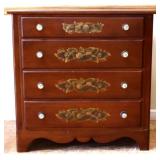 Vntg Hitchcock 4 drawer bachelors chest