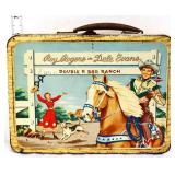 Vntg metal Roy Rogers Dale Evans lunchbox
