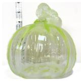 Vaseline pumpkin by James Whitehurst, glows