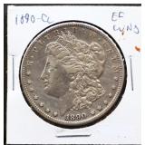 1890 Carson City Morgan silver dollar