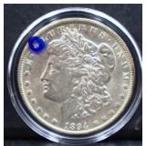 1894O Morgan silver dollar