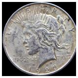 1923D peace dollar