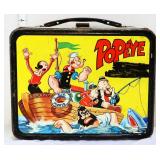 Vintage metal Popeye lunchbox