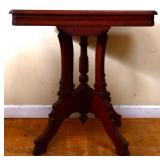Vintage victorian parlor table