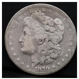 1879S Morgan silver dollar