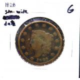 1828 small date large cent
