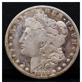 1898S Morgan silver dollar