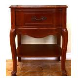 Vintage French Provincial 1 drawer nightstand