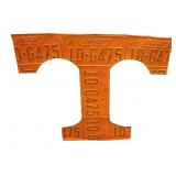 Orange tag art UT T sign NO SHIPPING