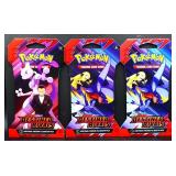 3 sealed Pokemon Destined Rivals booster packs