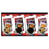 4 sealed Pokemon Destined Rivals booster packs