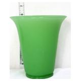 Fenton jadeite 6in flare top vase