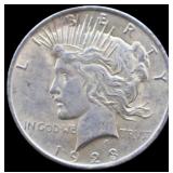 1923 peace dollar