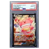 Graded gmint 2022 Pokemon Blissy V card