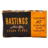 Complete box of vintage Hastings Spark Plugs