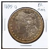1895O Morgan silver dollar