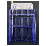 Metal Moon Pie store display shelf