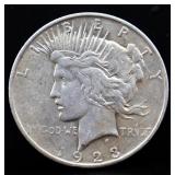 1923D peace dollar