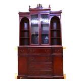 Vintage mahogany breakfront see photos