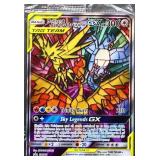 NM Pokemon Moltres & Zapdose Tag Team promo card