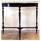Vintage mahogany half table