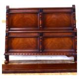 1920s full size bed w/ wood rails