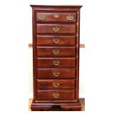 Wood 6 drawer lingerie chest
