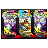 3 sealed Pokemon Mega Evolution booster packs