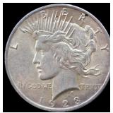 1923 peace dollar
