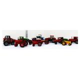 Lot of miniature tractors